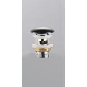 Průtočný umyvadlový vtok SAT Infinito 5/4" mat. černý&nbsp;