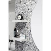 Police Naturel Art Deco 30x3,6x15 cm šedá touch ARTDECO30POLST. obr. 3&nbsp;