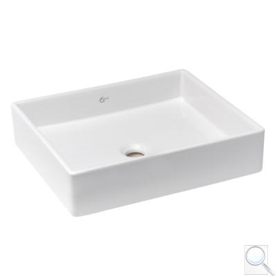 Umyvadlo na desku Ideal Standard Testra 50x42 cm bez otvoru pro baterii SIKOSISS0776 Umyvadlo 60 x 42 x 14,5 cm