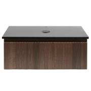 Koupelnová skříňka s deskou z umělého kamene SAT Evolution 98x30x44,8 cm ořech mat SATEVO100NATK. obr. 4&nbsp;