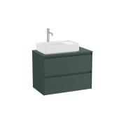 Koupelnová skříňka pod umyvadlo Roca ONA 79,4x58,3x45,7 cm zelená mat ONADESK802ZZML. obr. 2 
