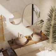 Dřezová baterie SAT DARK s otočným raménkem broušené zlato SATBSDA280LBZ. obr. 8&nbsp;