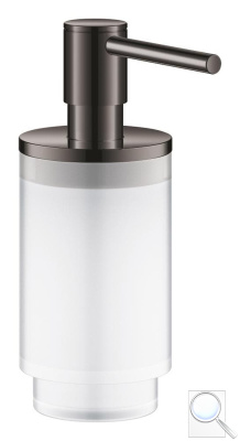 Dávkovač mýdla Grohe Selection Hard Graphite 41028A00. obr. 1