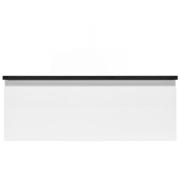 Koupelnová skříňka s krycí deskou SAT B-WAY 99x30x45 cm bílá lesk BWAY100WZ.  (6)