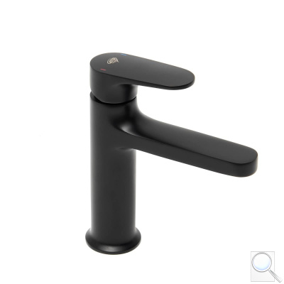 Umyvadlová baterie SAT Dark bez výpusti černá mat SATBSDA271PC. obr. 1