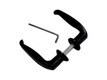 Klika hliníková černá