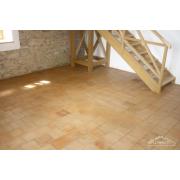 Ruční cihlová dlažba čtvercová. obr. 3