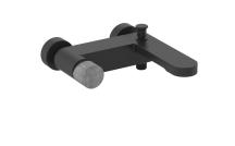 Vanová baterie SAT Fusion bez sprchového setu 150 mm páka beton SATBSFU222BC
