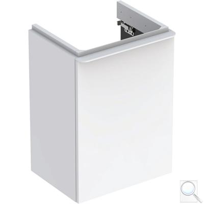 Koupelnová skříňka pod umyvadlo Geberit Smyle Square 44,2x62x35,6 cm, 49,2x62x40,6 cm, 53,6x62x43,3 cm bílá pravá 500.350.00.1, levá 500.351.00.1