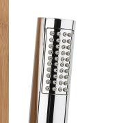 Sprchový panel Anima Bamboo Shower na stěnu s pákovou baterií bambus BAMBOOSHOWER. obr. 3 