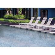 Skleněná mozaika Mosavit Iridis modrá. &nbsp;