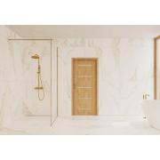 Sprchová zástěna Walk-in 90 cm SAT v barvě profilu zlatá lesk SATBWI90PRZ. &nbsp;(6)