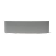 Umyvadlo na desku SAT Infinitio 50x40 cm šedá mat bez přepadu SATINF5040LGRM. obr. 5 