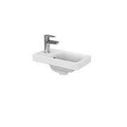 Koupelnová skříňka s umyvadlem Cersanit Dormo 40x21,5x64 cm bílá lesk SIKONCMO014BL. obr. 2 