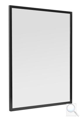 Zrcadlo Naturel Oxo v černém rámu, 60x80 cm, ALUZ6080C 