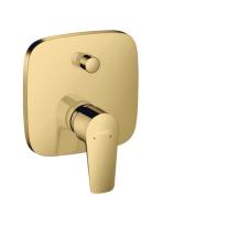 Sprchová a vanová baterie Hansgrohe Talis E bez podomítkového tělesa leštěný vzhled zlata 71745990