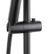 Sprchový systém SAT na stěnu s pákovou baterií černá SATSSPKC. obr. 7&nbsp;