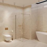 Ruční sprcha SAT DARK broušené zlato mat SATBSRSDABZ. obr. 6&nbsp;