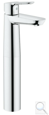 Vysoká umyvadlová baterie Grohe Project bez výpusti chrom SIKOBGPRO285. 