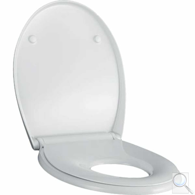 WC sedátko Geberit Selnova se sedátkem pro děti, bílá, upevnění shora. 
