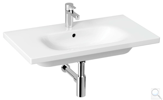 Umyvadlo Jika Mio-N 80x45 cm otvor pro baterii uprostřed H8127160001041. obr. 1