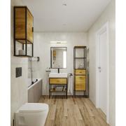 Police Naturel Blackframe 60x15x20 cm javor lesk BFRAMEPOL1. obr. 5&nbsp;