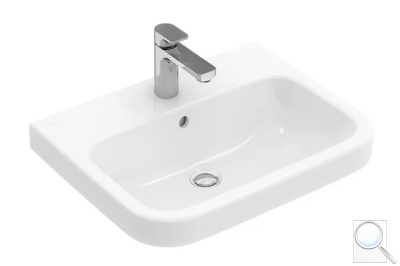 Umyvadlo Villeroy & Boch 65x47 cm otvor pro baterii uprostřed 41886501. obr. 1
