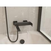 Vanová baterie SAT Vision bez sprchového setu 150 mm černá matná SATBSVI222C. obr. 11 
