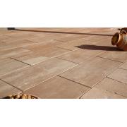 Venkovní betonová dlažba CSB LEGANTO. Povrch hladký - barva NATURCOLOR PLAYA