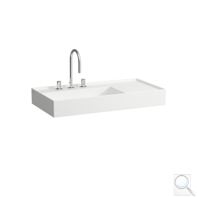 Umyvadlo Laufen s odkládací plochou vpravo H8103380008151. obr. 1
