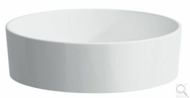 Umyvadlo na desku Laufen Kartell By Laufen 42x42 cm bez otvoru pro baterii, bez přepadu H8123310001121. obr. 1