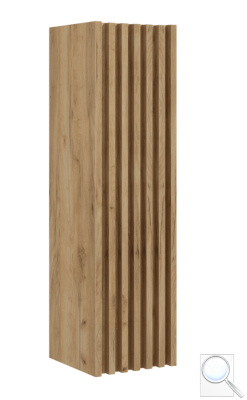 Koupelnová skříňka vysoká SAT Delano dub mat DELANOV35DD. obr. 1