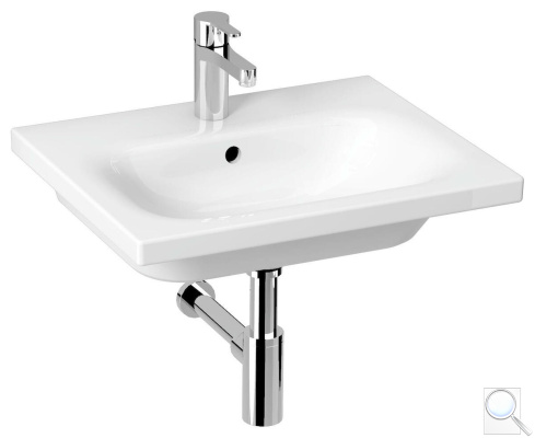Umyvadlo Jika Mio-N 55x45 cm otvor pro baterii uprostřed H8127120001041. obr. 1