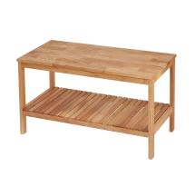 Lavice Naturel Home 78x47x37 cm ořech mat HOMELAV