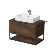 Koupelnová skříňka pod umyvadlo Naturel Oxo 90x58x50 cm měď mat OXO901ZKDPM. obr. 2&nbsp;