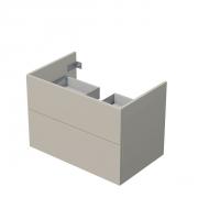 Koupelnová skříňka pod umyvadlo na desku Naturel Ratio 80x59,6x50 cm kašmír mat ND802Z56PU.A3746 (obr. 2)