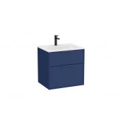 Koupelnová skříňka vysoká Roca Optica 35x150x25 cm modrá mat A857702551. OPT602ZM