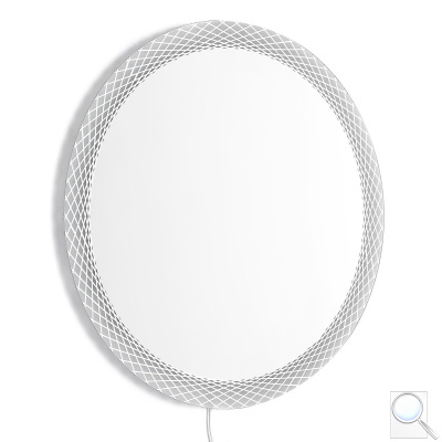 Zrcadlo Amirro 80x80 cm 411-095, ZAM80KLED. 