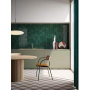 Obklady Vitra Retromix emerald green zelená.  