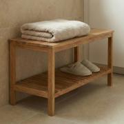 Lavice Naturel Home 78x47x37 cm ořech mat HOMELAV. &nbsp;(8)