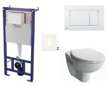 Závěsný WC set SAT do lehkých stěn / předstěnová montáž+ WC VitrA Normus SIKOSSNORBO20K