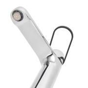 Umyvadlová baterie SAT Fusion bez výpusti páka kulatá černá SATBSFU271KPC. obr. 5&nbsp;