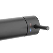 Sprchová baterie Paffoni Light se sprchovým setem 150 mm černá LIG168DNO. obr. 4 