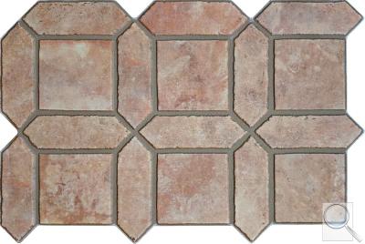 Dlažba Bestile Arenta cotto hnědá