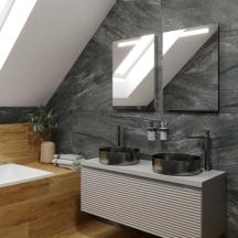 Podkrovní koupelna Lavica