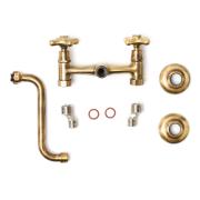 Umyvadlová baterie Paffoni Ricordi s otočným ramínkem 150 mm bronz IR161BR. obr. 6 