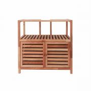 Koupelnová skříňka pod umyvadlo Naturel Home 67.5x63x35.5 cm ořech mat HOMEUM (obr. 2)