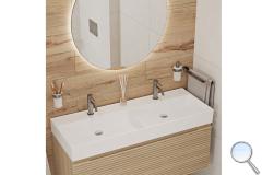 Koupelna Peronda Manhattan - SIKO-minimalisticka-koupelna-se-drevem-a-kamenem-se-sprchovym-koutem-serie-manhattan-001
