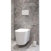 WC se sedátkem softclose závěsné SAT Infinitio bílá mat zadní odpad SATINF010RREXPWM. obr. 9 