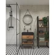 Regál Naturel Blackframe 60x170x36,5 cm javor lesk BFRAMEREG. obr. 2&nbsp;